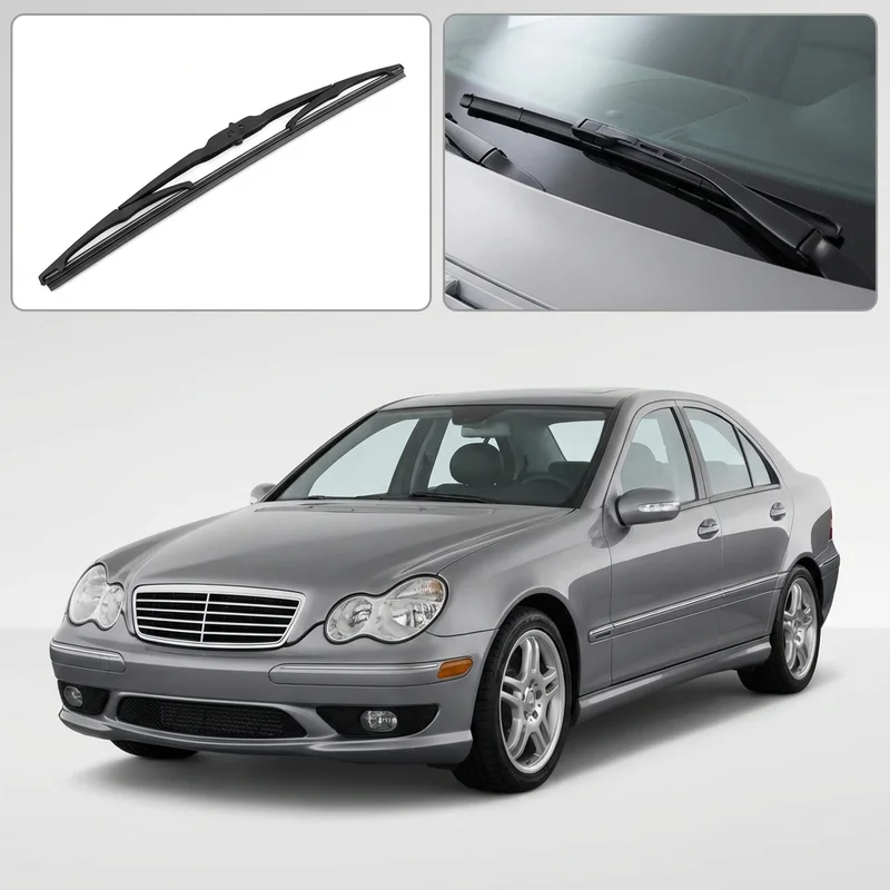 Passenger Side Wiper Blade for Mercedes-Benz C32 AMG (2002 - 2003) - 1